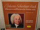 BACH 6 sonatas & partitas SZERYNG DGG tulips 3LP box NM