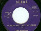 {RARE}FAY SIMMONS 1961 
