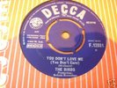 THE BIRDS..YOU DON'T LOVE ME..7 INCH 45..1964..EX+