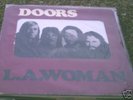 THE DOORS LA WOMAN LLP WITH CLEAR WINDOW SIGNED X 3 NR