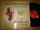 FURTWÄNGLER *Beethoven No.3* UK HMV ALP 1060 LP