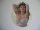 madonna RARE UK CRAZY FOR YOU SHAPE PICTURE DISC RECORD
