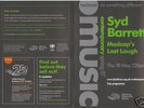 SYD BARRETT-Tribute-Barbican-10/05/07-PINK FLOYD+FreeCD