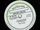 Very rare promo 78 rpm Elvis Presley “Hound Dog” RCA