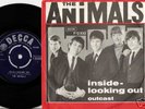 THE ANIMALS - INSIDE LOOKING OUT - RARE DANISH 45+PS 66