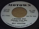 BILLY ECKSTINE / I WONDER WHY / On MOTOWN