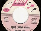 Northern Soul 45 RAY & DAVE Wrong Wrong Wrong on Mica