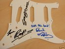 THE BEATLES signed autographed GUITAR PICK GAURD