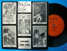 RARE N.W.O.B.H.M. PERSIAN RISK CALLING FOR YOU P/S 1981
