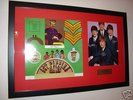 Signed The Beatles SGT. Peppers Vintage LP Photo LENNON