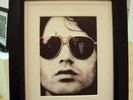 THE DOORS JIM MORRISON RARE FRAMED  SIGNED  POP ART WOW
