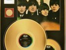 Beatles Framed 24k Gold Record 29/1000
