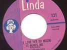 The Majestics on LINDA, 45 RPM, SOUL