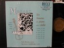 Szymon Goldberg & Lili Kraus/Mozart Sonatas Decca MONO