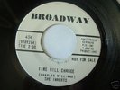 INVERTS TIME WILL CHANGE  on BROADWAY NORTHERN SOUL 45