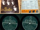 LES BEATLES  OSX 222 French LP GREEN Odeon EX 1st Press