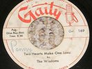Rare 1959 MN DOO WOP 45 - THE WISDOMS - GAITY #170