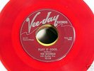 SPANIELS  Play It Cool RED VINYL DOO WOP Vee Jay RARE