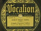 CRIPPLE CLARENCE LOFTON VOCALION 02951 78RPM blues