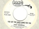 JIMMY BEAUMONT  You Got Too Much    NORTHERN SOUL 45
