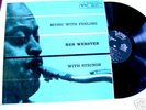 Ben Webster - Music With Feeling Lp Verve HIFi Nmint D