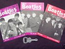 BEATLES MONTHLY BOOK No 1 No 7 & No 8 + BOTTLE  OPENER