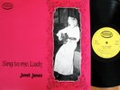 JANET JONES MIDAS LBL SING TO ME LADY FEMALE FOLK LP M-