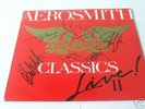 AEROSMITH - CLASSICS LIVE II SIGNED ON COVER