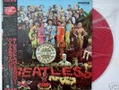 Beatles Sgt. Pepper's Red Vinyl Japanese MONO Ltd LP NM