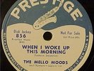 Mello Moods I'm Lost / When I Woke Up Prestige 856 dj