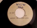 LEATHER APPLE - RARE N J PSYCH, WGW LBL, ACETATE ONLY