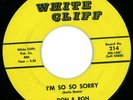Don & Ron RARE Northern Soul 45 on White Cliff