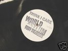 Think I Care World Asylum LP Test Press Bridge 9 Judge