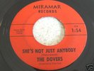 THE DOVERS   SHE'S NOT JUST ANYBODY   60'S GARAGE  1966