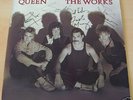 QUEEN group autographed signed ALBUM / LP w/COA