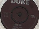 SENSATIONS those guys DUKE REID UK mint 45 rare reggae