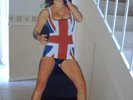 SPICE GIRLS MEMORABILIA LIFE SIZE GERI UNIONJACK RARE