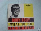 BUDDY HOLLY  WHAT TO DO RARE