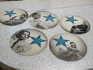 RARE PICTURE DISC FAMOUS RECORD CO SET OF 5 JOE E BROWN