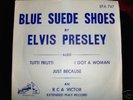 Elvis Radio or Promotional EP- Blue Suede Shoes +3 more