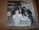 THE INSULTS Stiff Love kbd 45 7 Rare CA PUNK EX/VG+