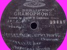 seltene Schellack E. BERLINER’S GRAMOPHONE 1900