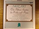JOSEPH SZIGETI MOZART SONATAS VOL. 2 VANGUARD 3 LP NM