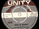 UNITY  UN-505  Lester Sterling - 