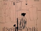 LESTER YOUNG 1955 NORGRAN LP w/David Stone Martin COVER