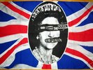 SEX PISTOLS JAMIE REID *GOD SAVE THE QUEEN FLAG* RARE