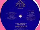 RARE PRIVATE BOOGIE  PRECIOUS 'TABOO' 12 ON PREMO REC