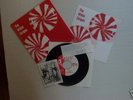 rare white stripes 2nd lafayette blues 45 w/ gig flyer