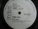 DAVID BOWIE GOLDEN YEARS RARE WHITE LABEL SOUTH AFRICA?