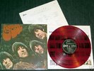  BEATLES Rubber Soul '66 JP ODEON 1st REDWAX LP